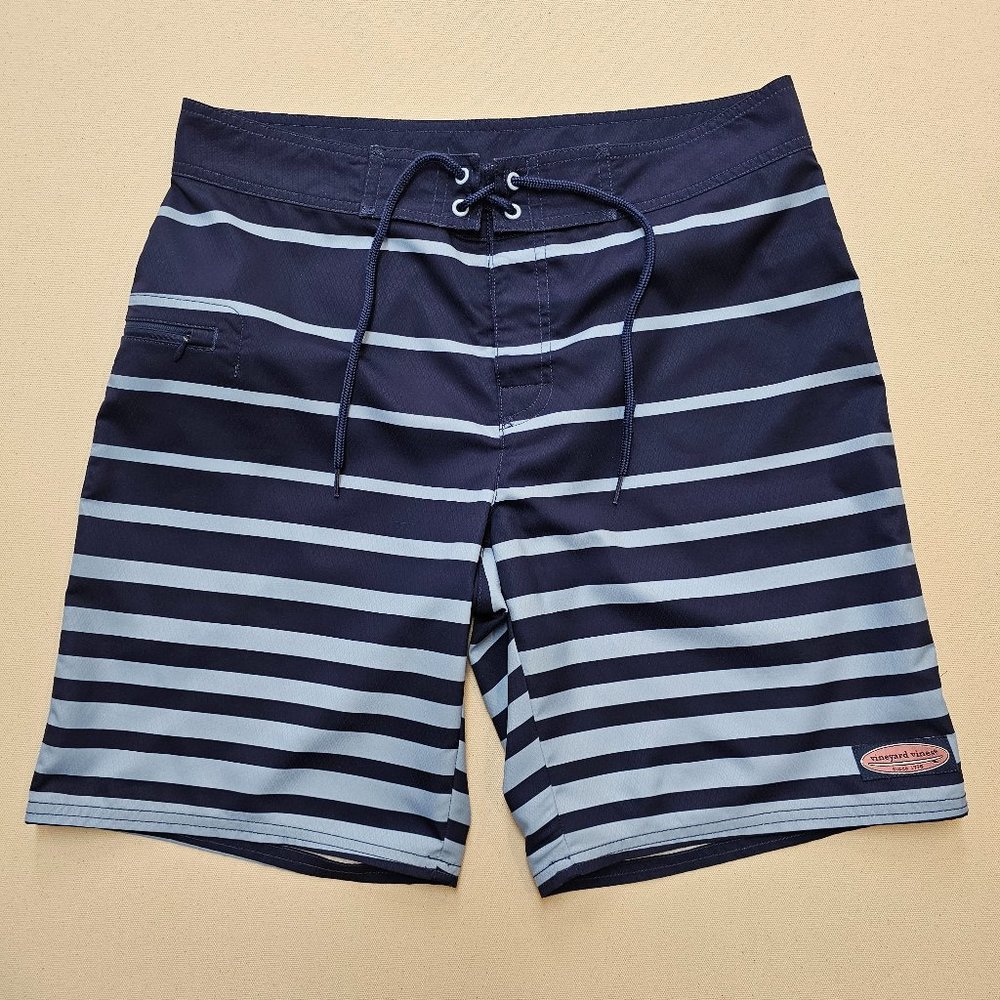 Vineyard Vines Windward Stripe Board Shorts 32